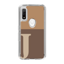 Slim Protection Case［ Original - initial two tone - J brown ］