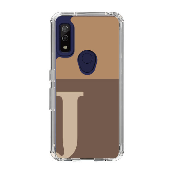 Slim Protection Case［ Original - initial two tone - J brown ］