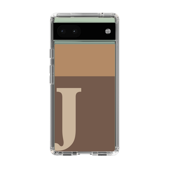 Slim Protection Case［ Original - initial two tone - J brown ］