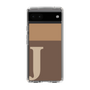 Slim Protection Case［ Original - initial two tone - J brown ］