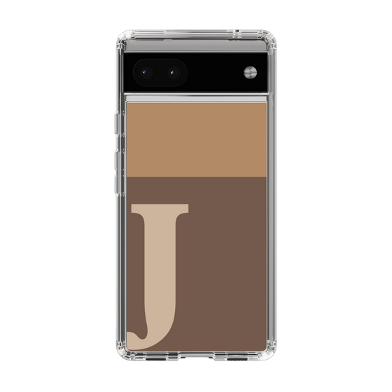 Slim Protection Case［ Original - initial two tone - J brown ］
