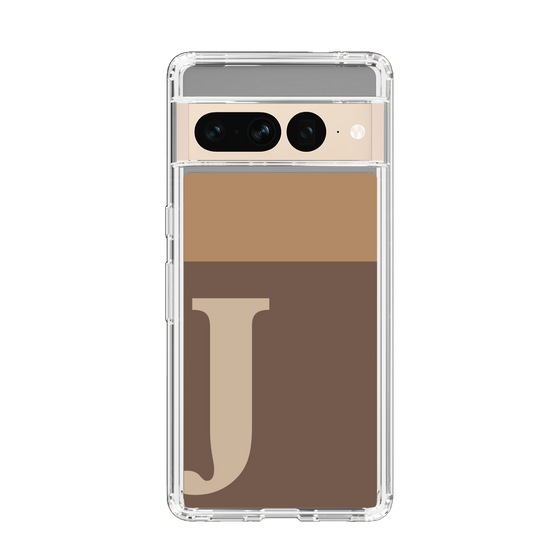Slim Protection Case［ Original - initial two tone - J brown ］