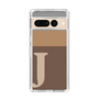 Slim Protection Case［ Original - initial two tone - J brown ］