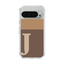 Slim Protection Case［ Original - initial two tone - J brown ］