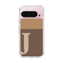 Slim Protection Case［ Original - initial two tone - J brown ］
