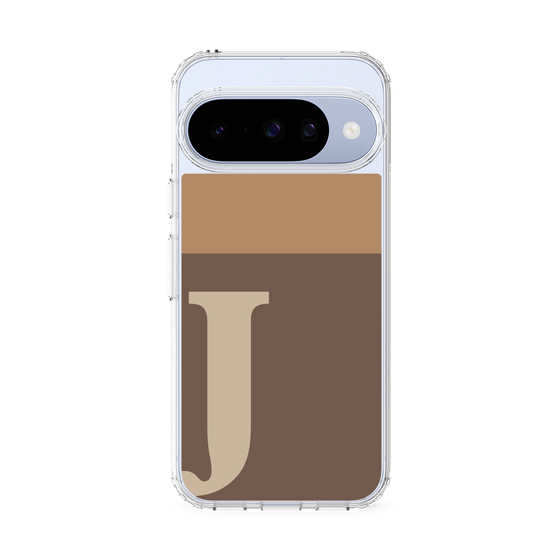 Slim Protection Case［ Original - initial two tone - J brown ］