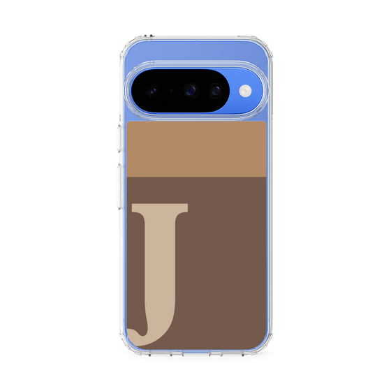 Slim Protection Case［ Original - initial two tone - J brown ］