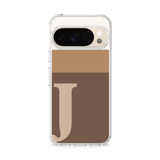Slim Protection Case［ Original - initial two tone - J brown ］