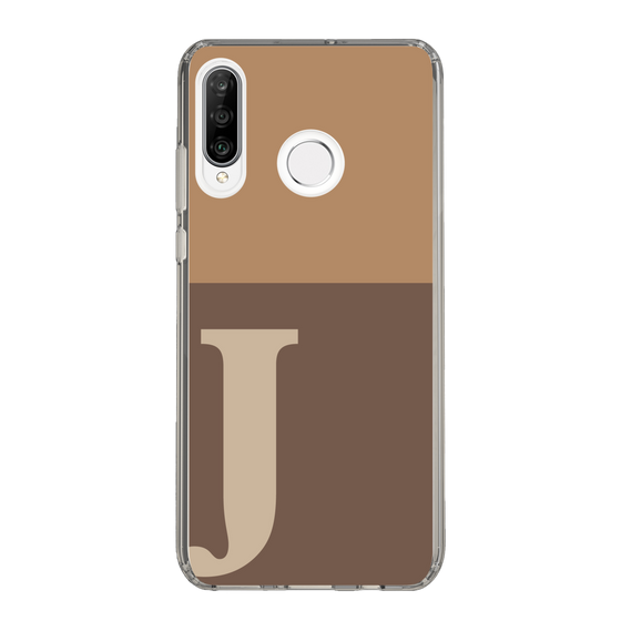 Slim Protection Case［ Original - initial two tone - J brown ］