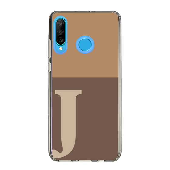 Slim Protection Case［ Original - initial two tone - J brown ］