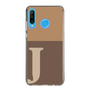 Slim Protection Case［ Original - initial two tone - J brown ］