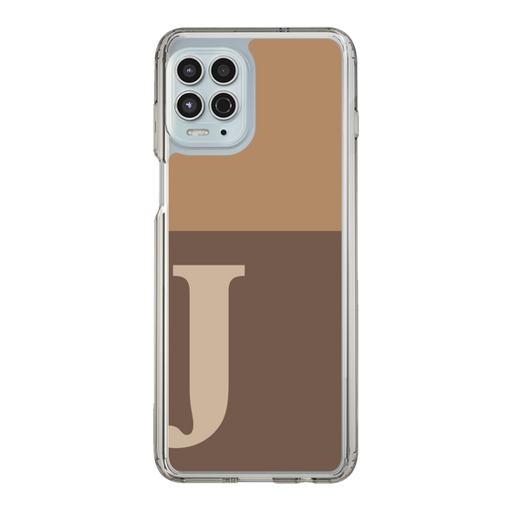 Slim Protection Case［ Original - initial two tone - J brown ］