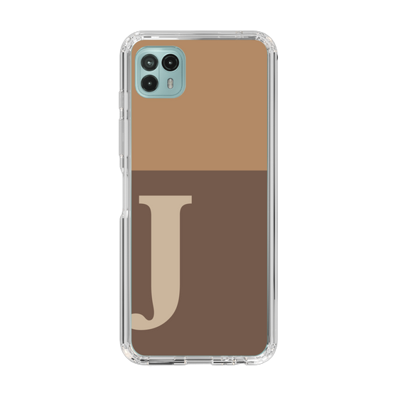 Slim Protection Case［ Original - initial two tone - J brown ］