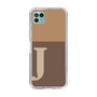 Slim Protection Case［ Original - initial two tone - J brown ］