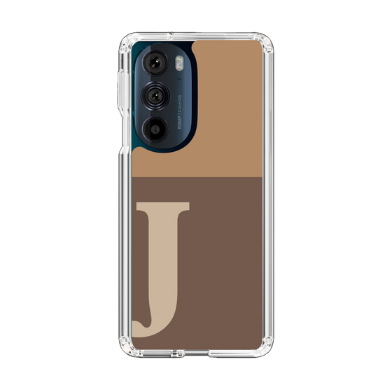 Slim Protection Case［ Original - initial two tone - J brown ］