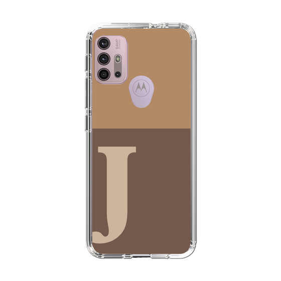 Slim Protection Case［ Original - initial two tone - J brown ］