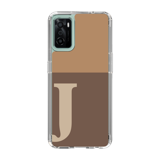 Slim Protection Case［ Original - initial two tone - J brown ］