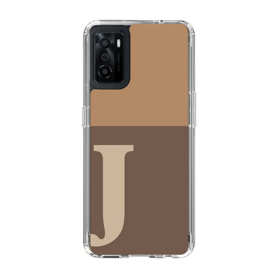 Slim Protection Case［ Original - initial two tone - J brown ］