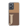 Slim Protection Case［ Original - initial two tone - J brown ］