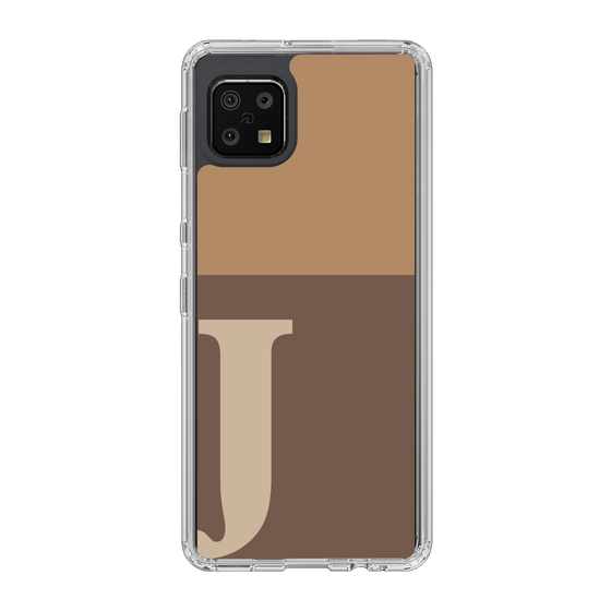 Slim Protection Case［ Original - initial two tone - J brown ］