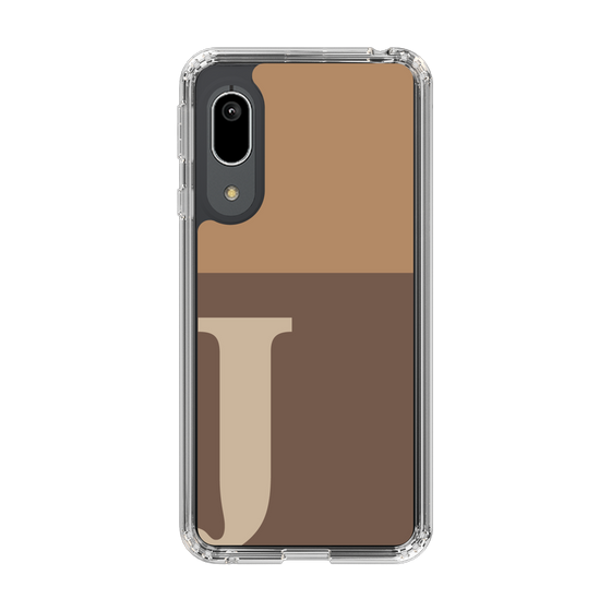 Slim Protection Case［ Original - initial two tone - J brown ］