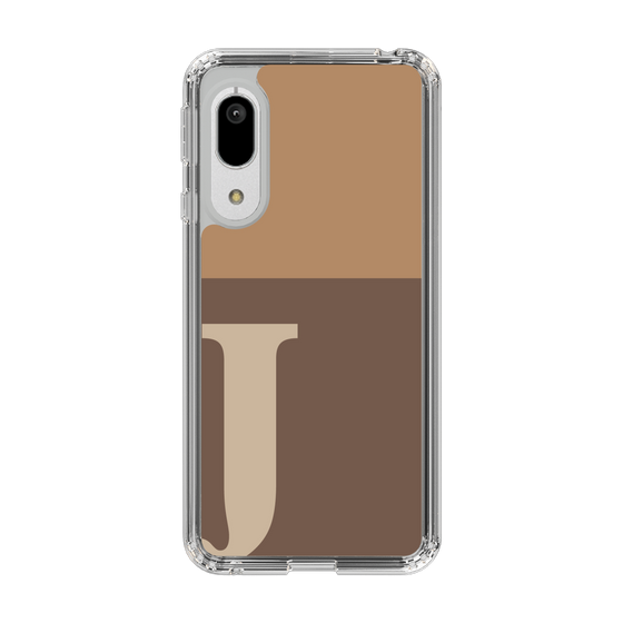 Slim Protection Case［ Original - initial two tone - J brown ］