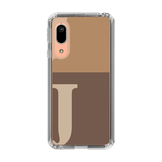 Slim Protection Case［ Original - initial two tone - J brown ］
