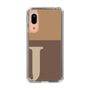 Slim Protection Case［ Original - initial two tone - J brown ］