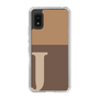 Slim Protection Case［ Original - initial two tone - J brown ］