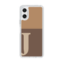 Slim Protection Case［ Original - initial two tone - J brown ］