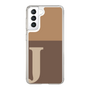 Slim Protection Case［ Original - initial two tone - J brown ］