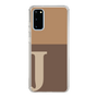 Slim Protection Case［ Original - initial two tone - J brown ］