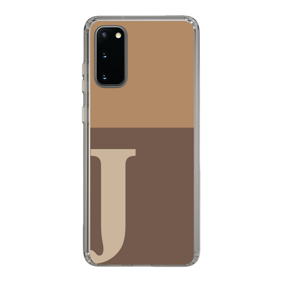 Slim Protection Case［ Original - initial two tone - J brown ］