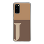 Slim Protection Case［ Original - initial two tone - J brown ］