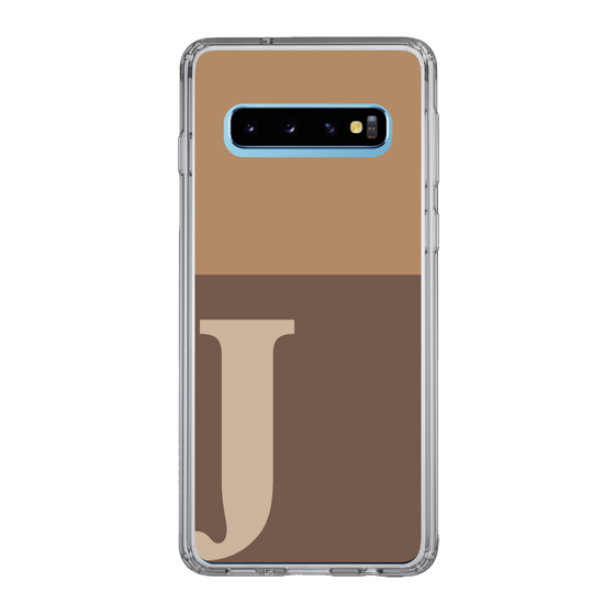 Slim Protection Case［ Original - initial two tone - J brown ］