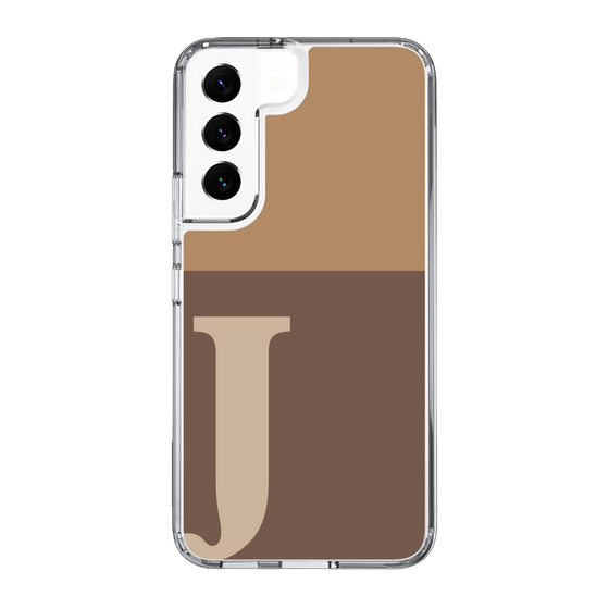 Slim Protection Case［ Original - initial two tone - J brown ］