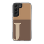 Slim Protection Case［ Original - initial two tone - J brown ］