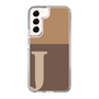 Slim Protection Case［ Original - initial two tone - J brown ］