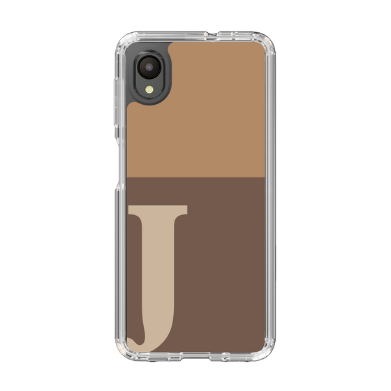 Slim Protection Case［ Original - initial two tone - J brown ］