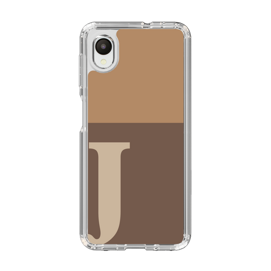 Slim Protection Case［ Original - initial two tone - J brown ］