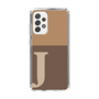 Slim Protection Case［ Original - initial two tone - J brown ］