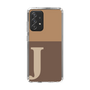 Slim Protection Case［ Original - initial two tone - J brown ］