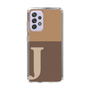 Slim Protection Case［ Original - initial two tone - J brown ］