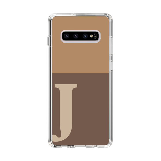 Slim Protection Case［ Original - initial two tone - J brown ］