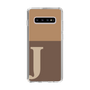 Slim Protection Case［ Original - initial two tone - J brown ］