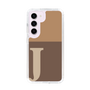 Slim Protection Case［ Original - initial two tone - J brown ］