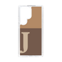 Slim Protection Case［ Original - initial two tone - J brown ］