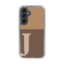 Slim Protection Case［ Original - initial two tone - J brown ］