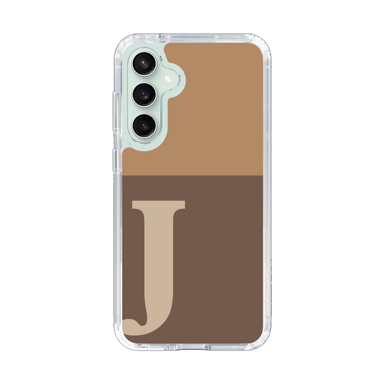 Slim Protection Case［ Original - initial two tone - J brown ］