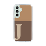 Slim Protection Case［ Original - initial two tone - J brown ］